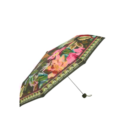 Guarda-Chuva Chuá Painted Flowers - Verde