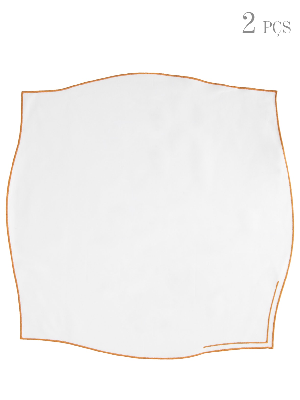 Guardanapo Algodão Provence 2 Peças - Amarelo