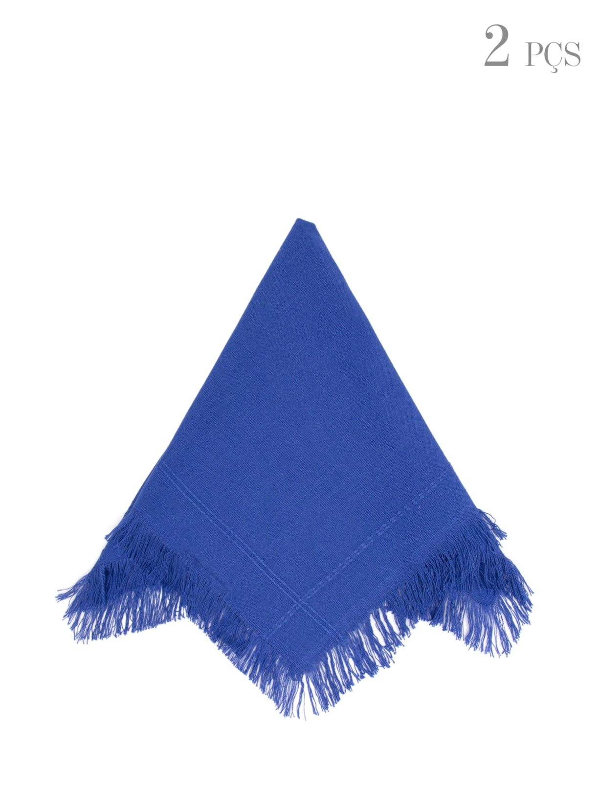 Guardanapo Liso Gatti Set 2 Peças Azul Souq