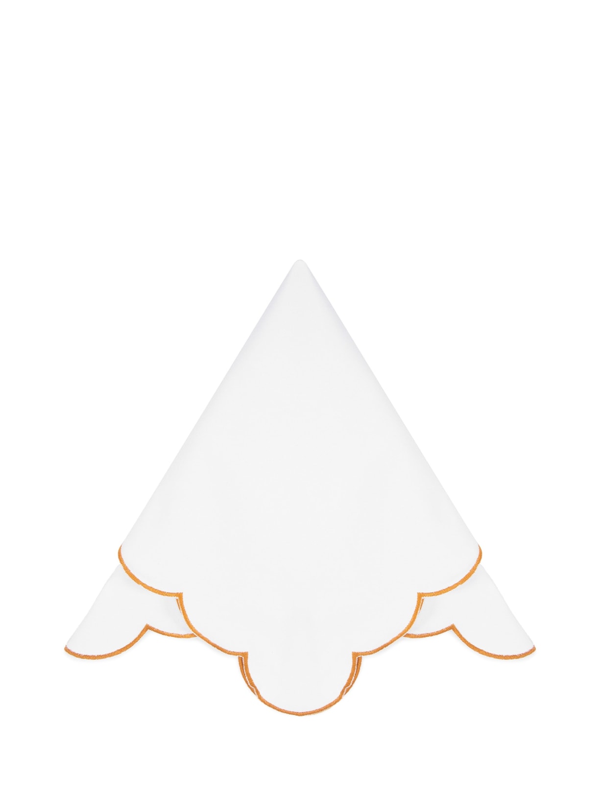 Guardanapo Marina Com Borda Ocre - Laranja