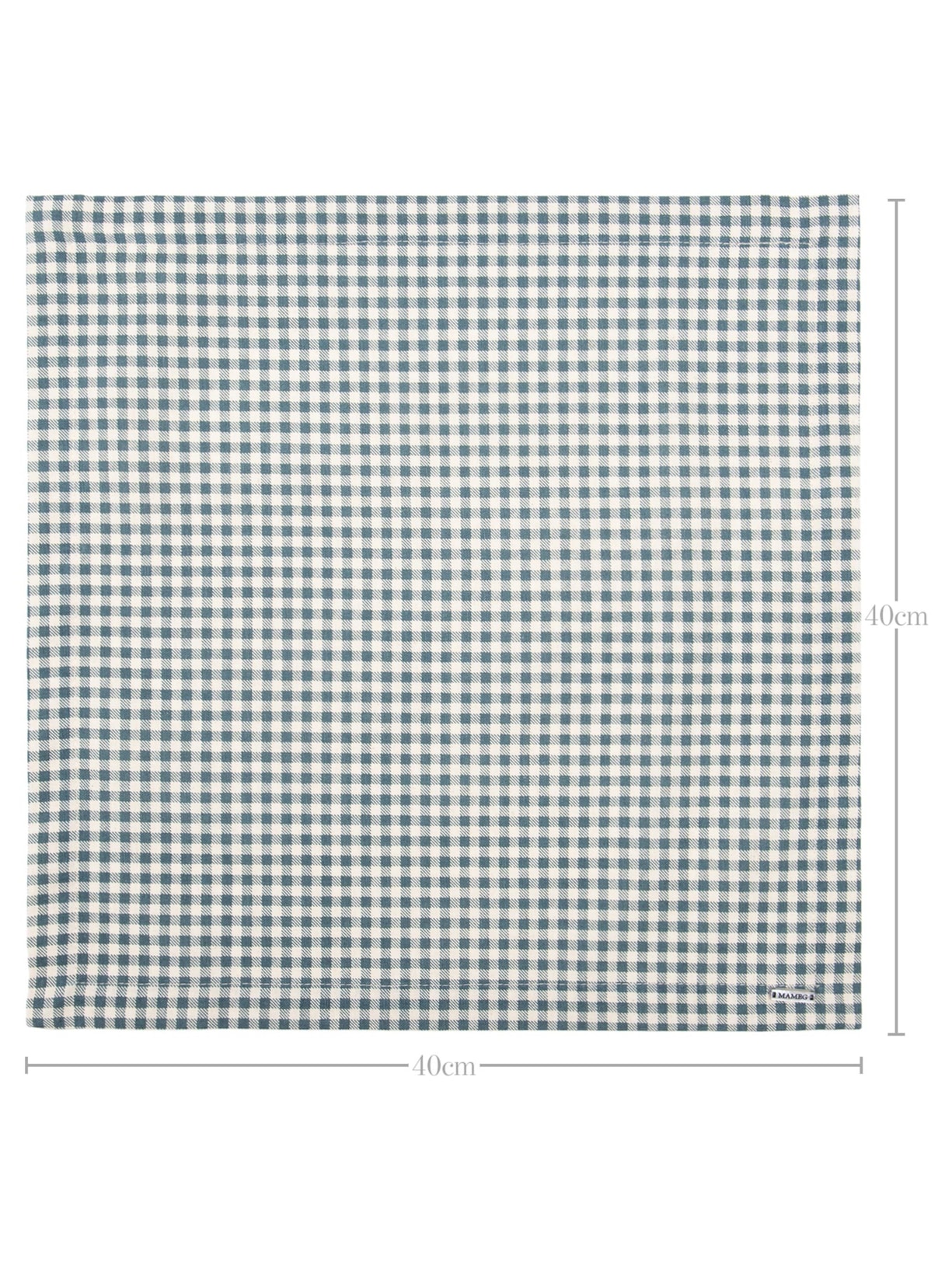 Guardanapo Xadrez Jeans Mameg