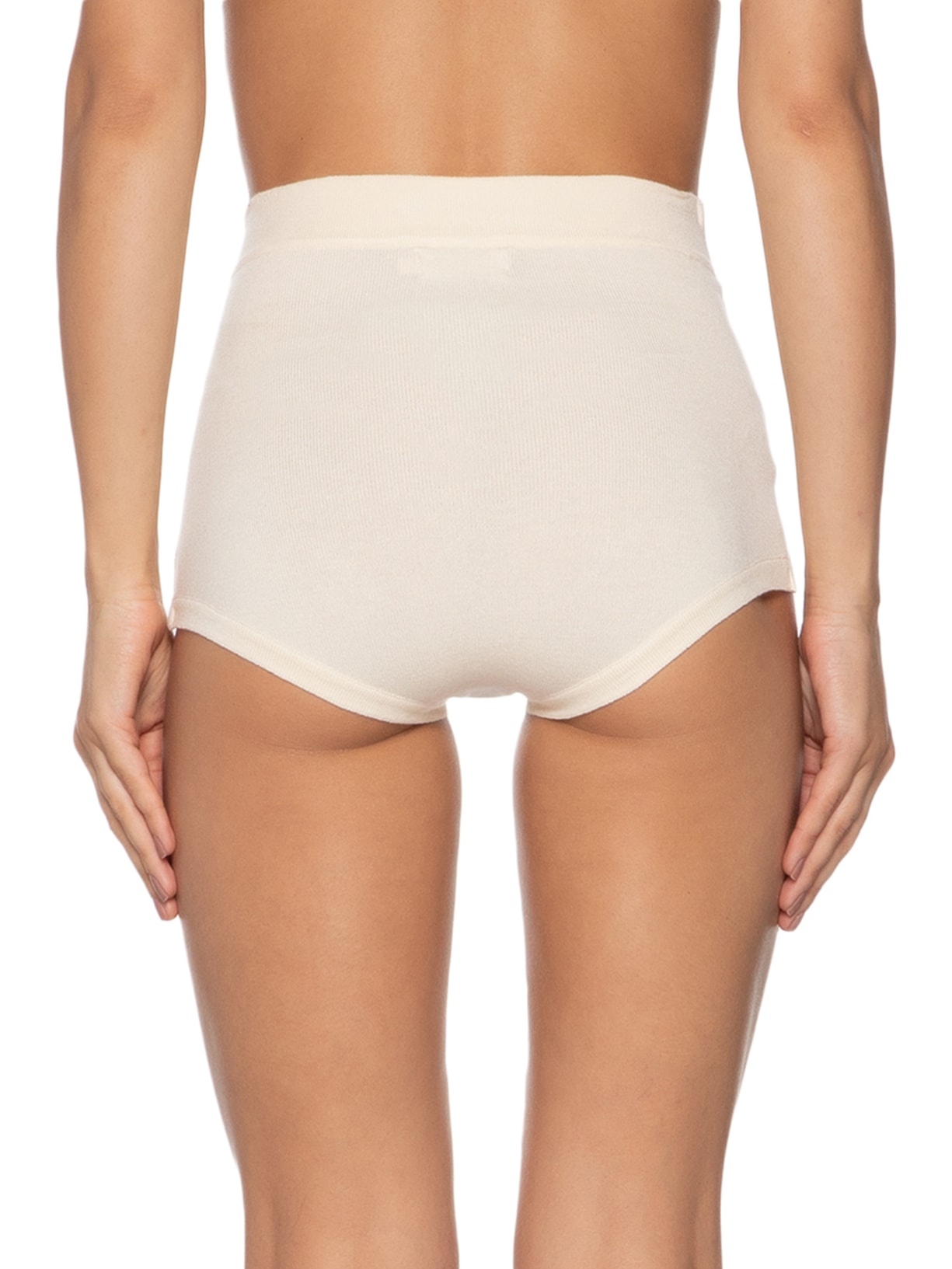 Hot Pant Bolsos Decorativos Amarelo Giomei