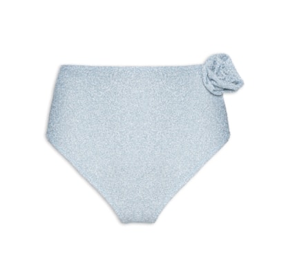 Hot Pants Carnaval Em Lurex - Azul