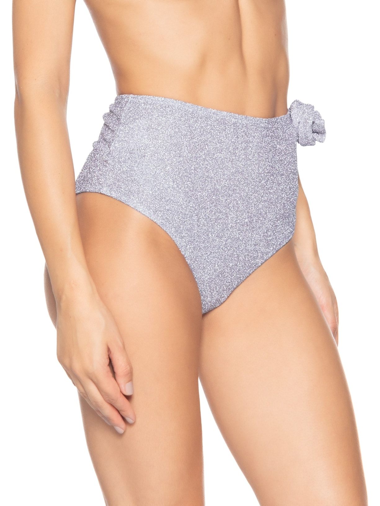Hot Pants Carnaval Em Lurex Roxo Market 33