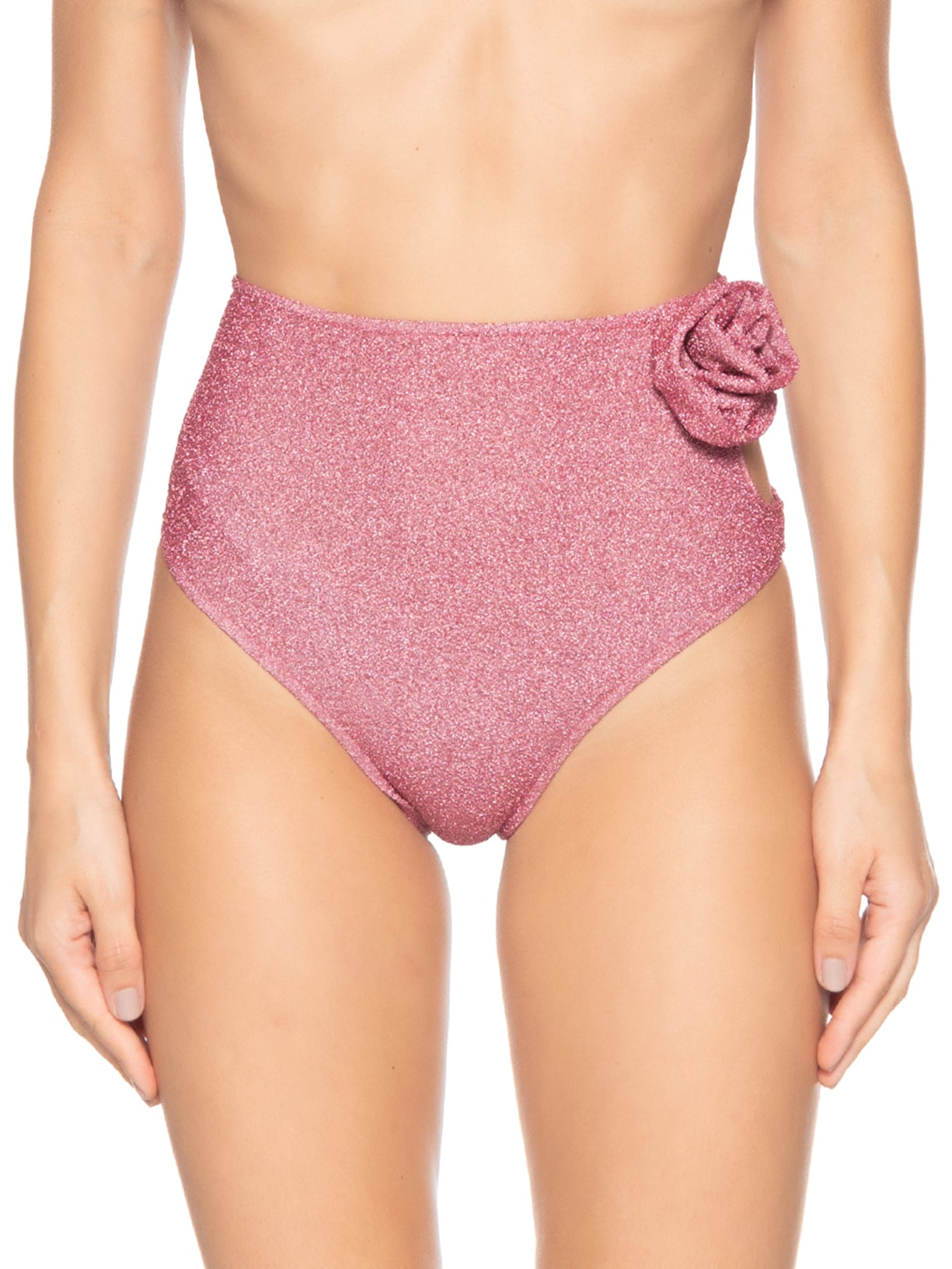 Hotpant Carnaval Em Lurex Rosa Market 33