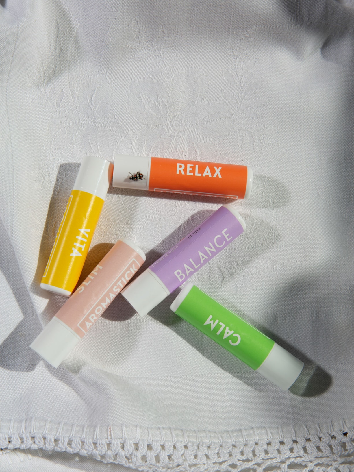 Inalador Nasal Orgânico e Natural Slim 0.8 ml Rosa Aromastick