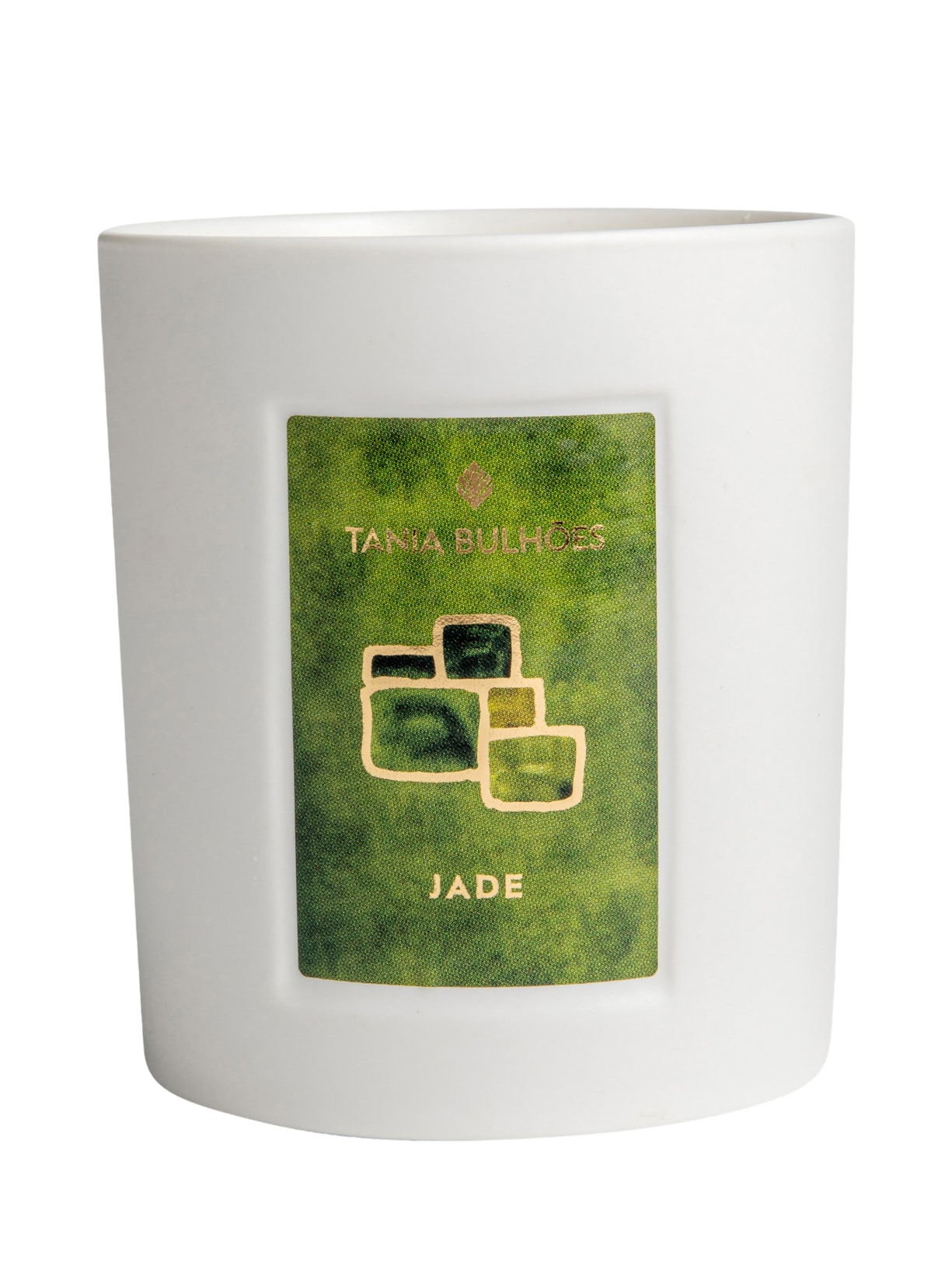 Jade Vela Porcelana Branca 220g