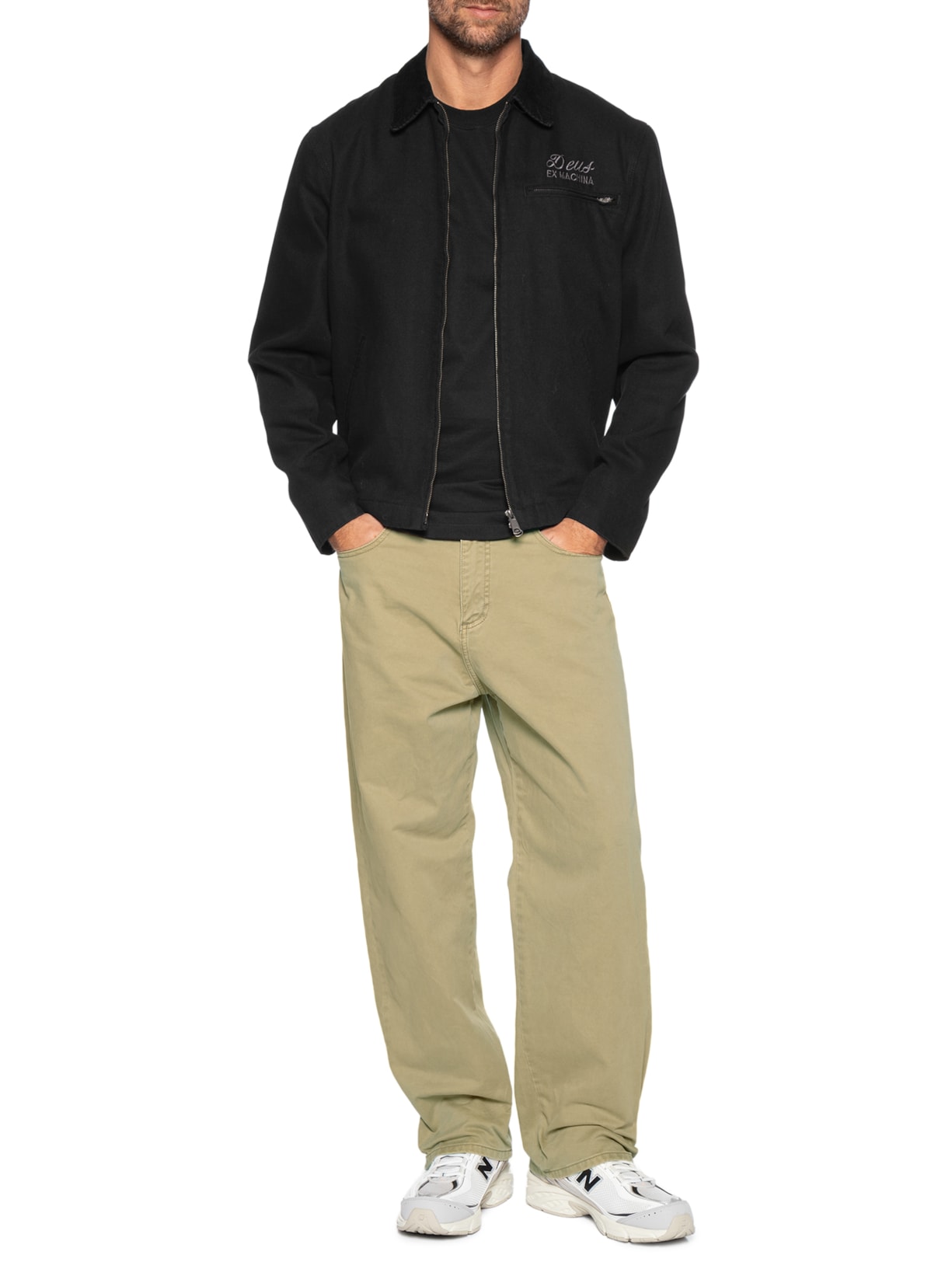Jaqueta Address Workwear Masculina Preto Deus Ex Machina
