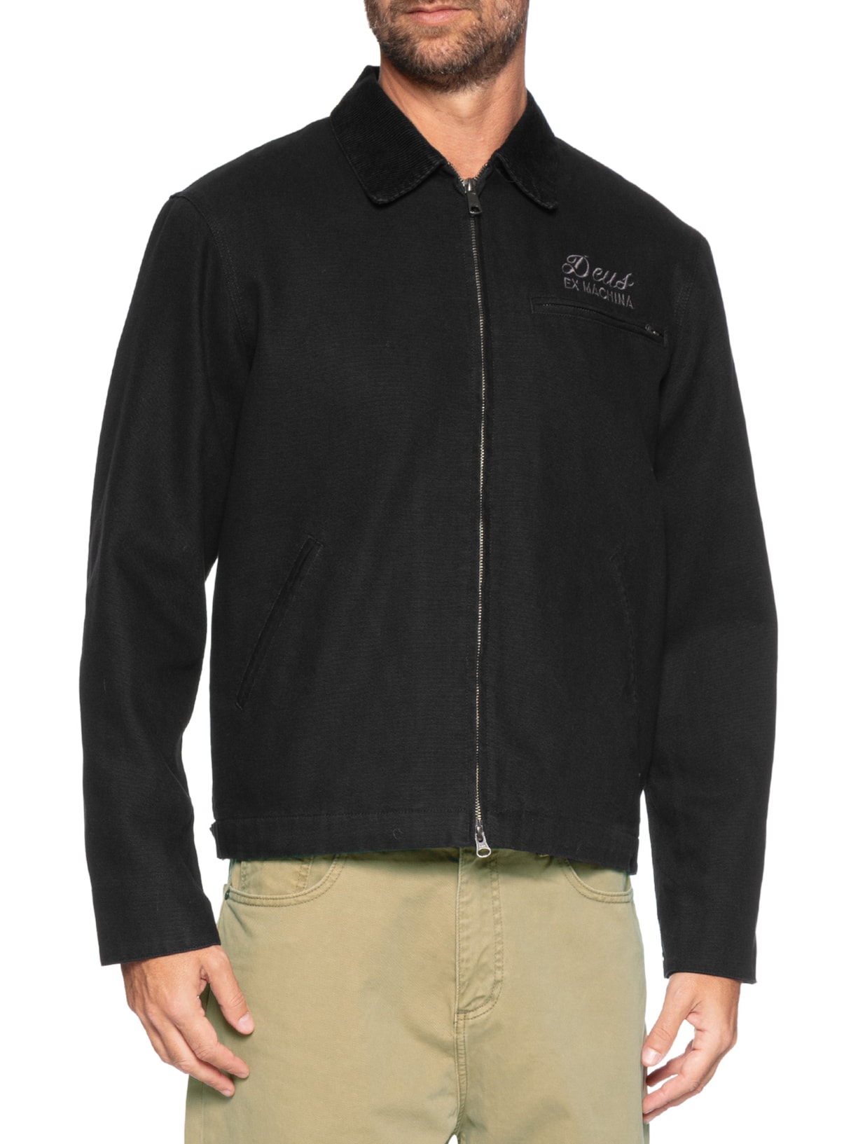 Jaqueta Address Workwear Masculina Preto Deus Ex Machina