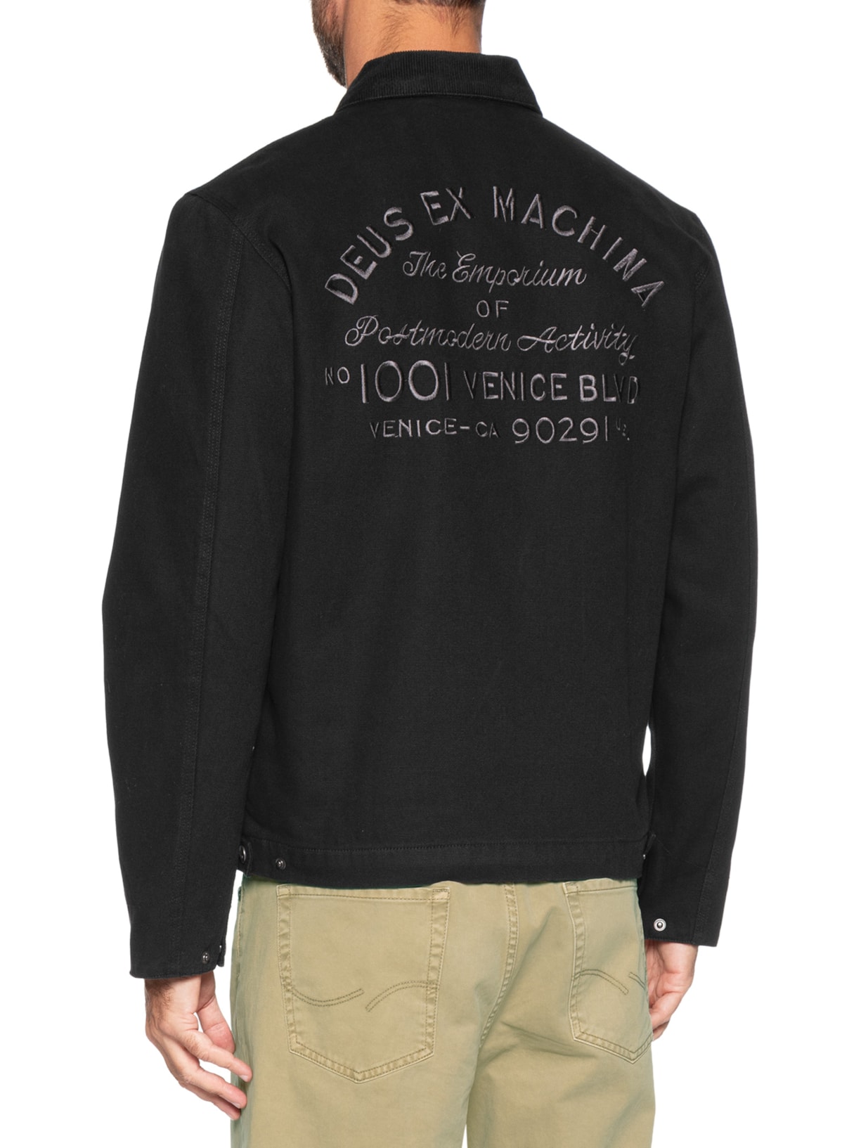 Jaqueta Address Workwear Masculina Preto Deus Ex Machina