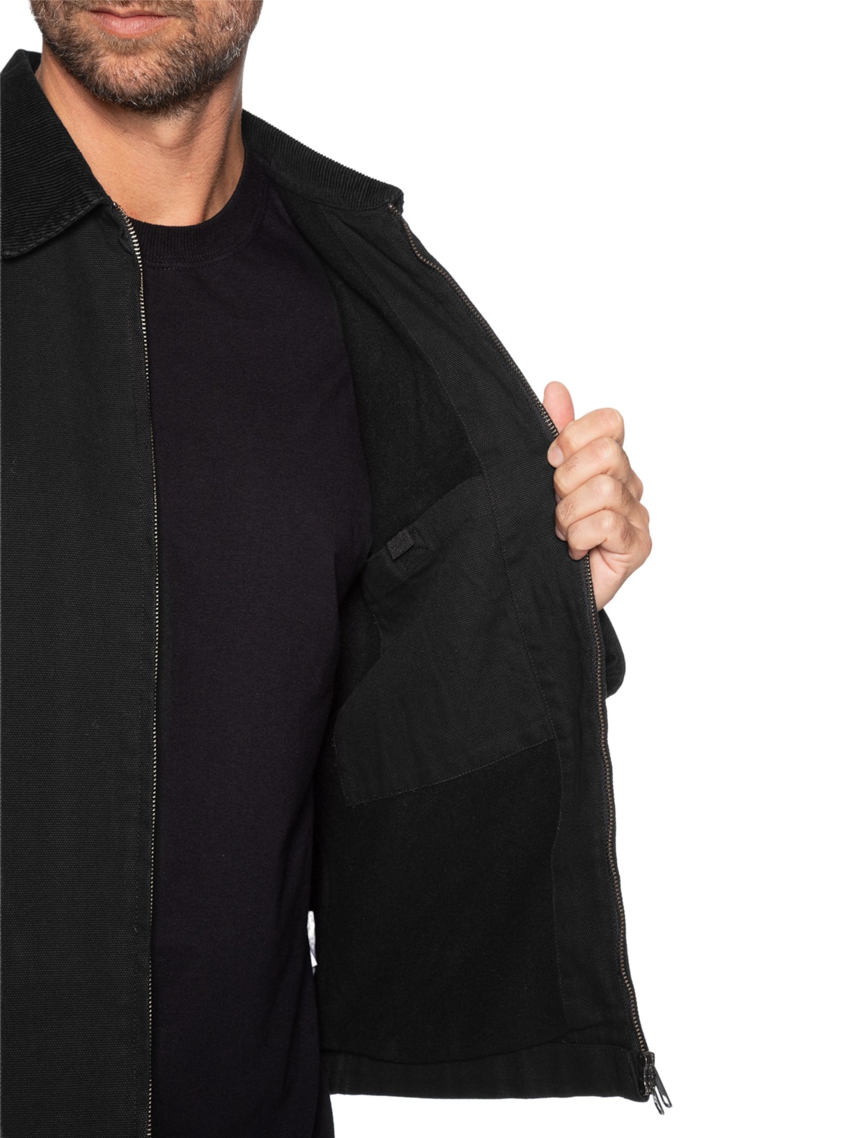 Jaqueta Address Workwear Masculina Preto Deus Ex Machina