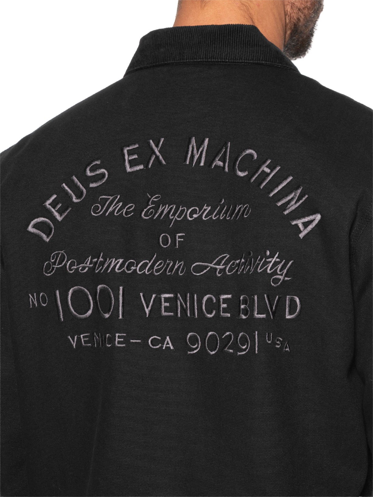 Jaqueta Address Workwear Masculina Preto Deus Ex Machina