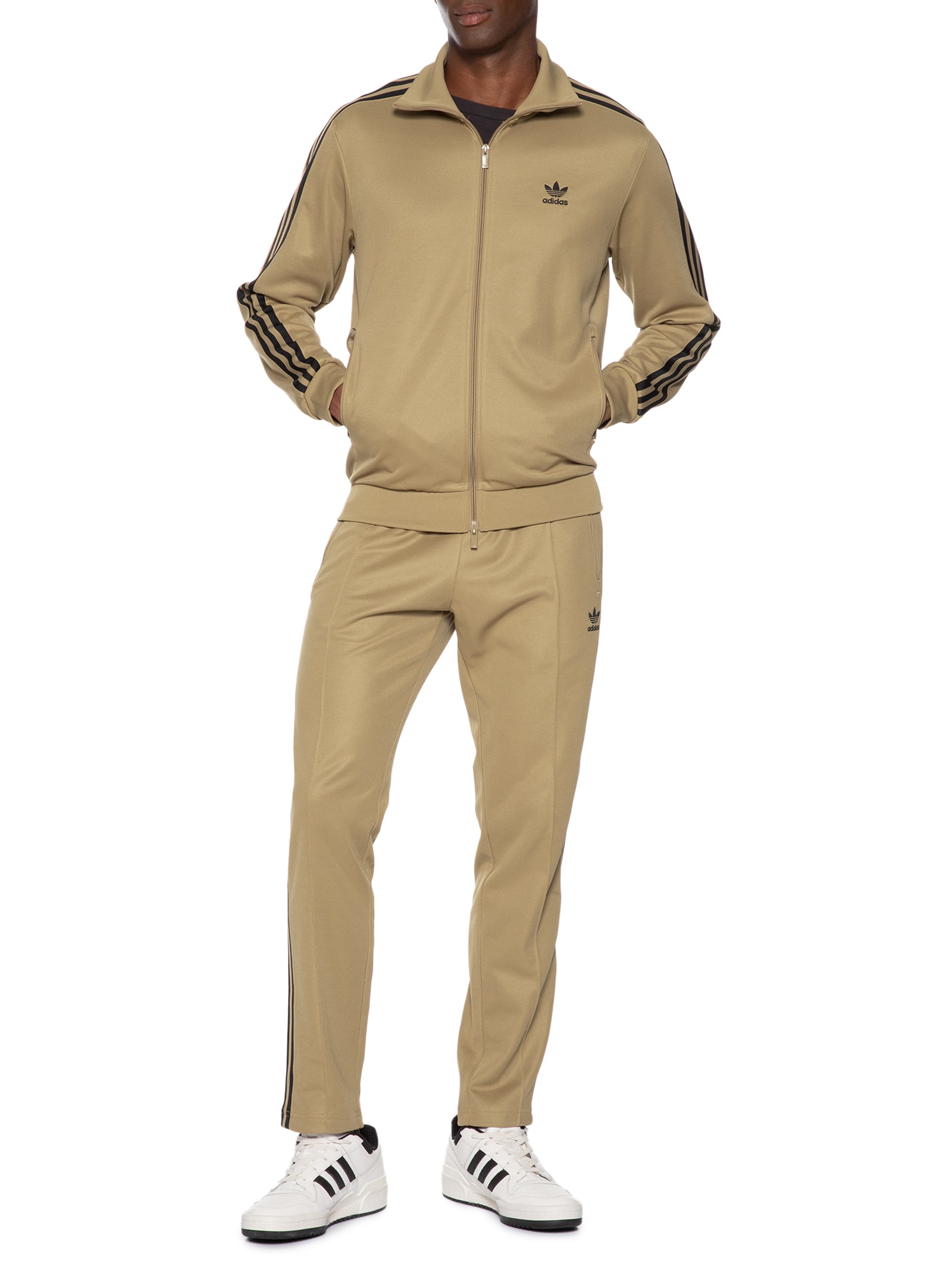 Jaqueta Adicolor Classics Beckenbauer - Marrom - Adidas Originals
