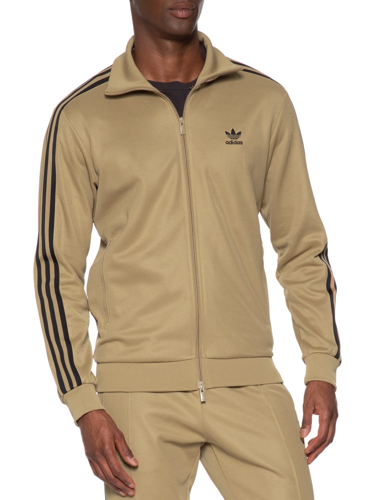 Jaqueta Adicolor Classics Beckenbauer Marrom Adidas Originals
