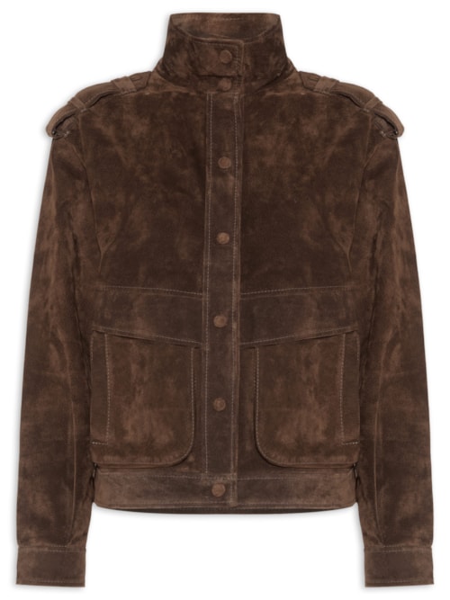 Jaqueta Bomber Feminina Willow – Marrom
