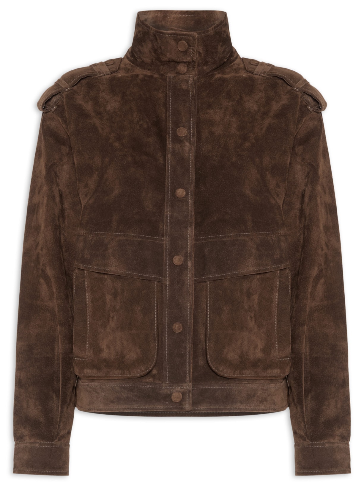 Jaqueta Bomber Feminina Willow – Marrom Studio Kalline
