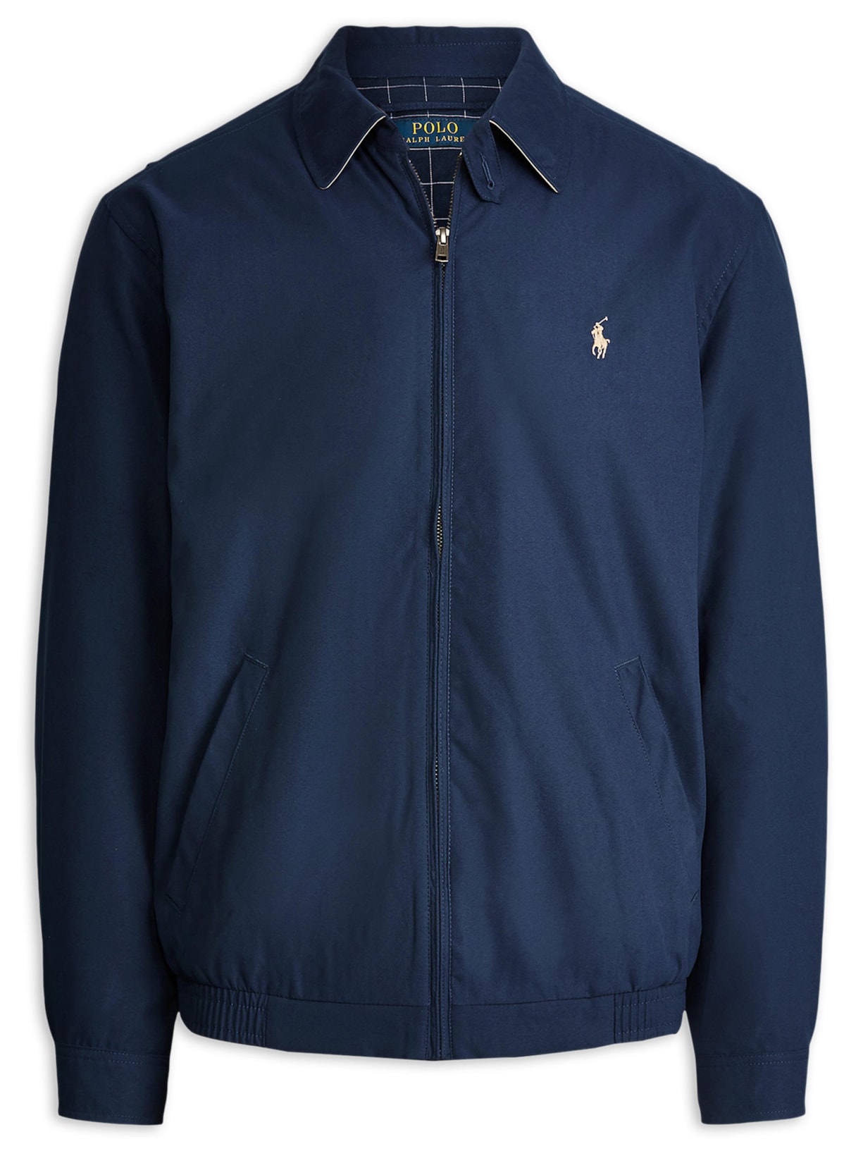 Jaqueta Bomber Masculina Classic Logo Preto Polo Ralph Lauren