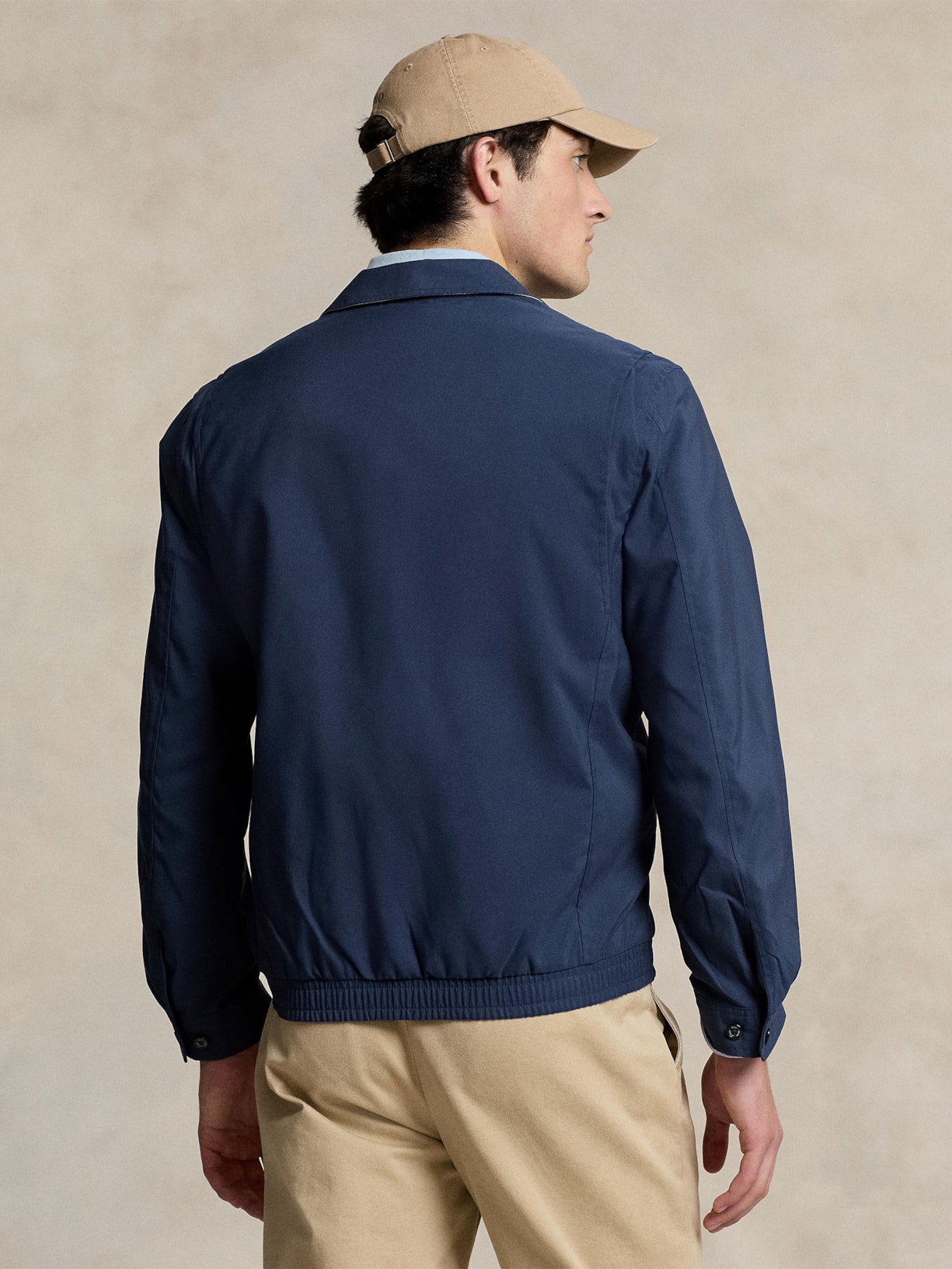 Jaqueta Bomber Masculina Classic Logo Preto Polo Ralph Lauren