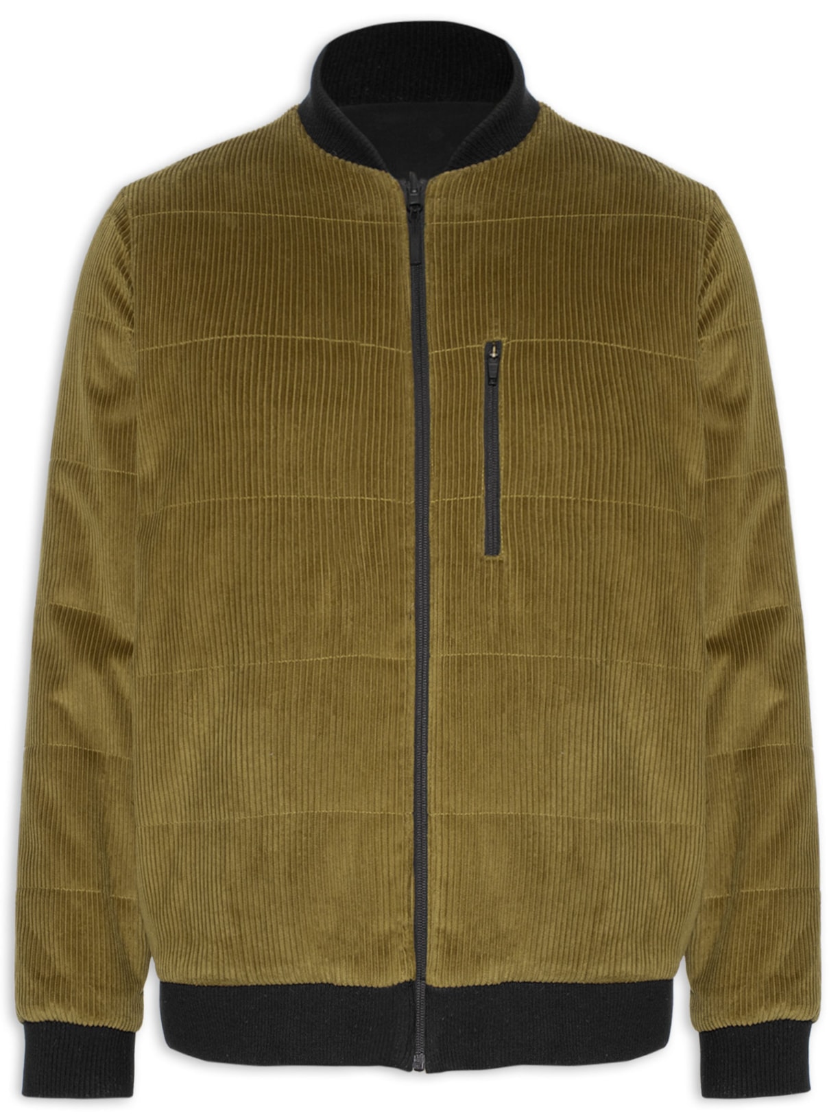Jaqueta Bomber Masculina Double Velvet - Marrom
