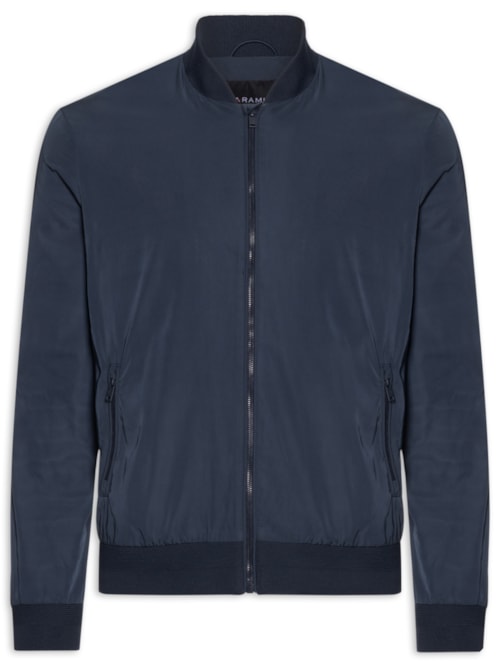 Jaqueta Bomber Masculina Nylon Liquid Repeler – Azul