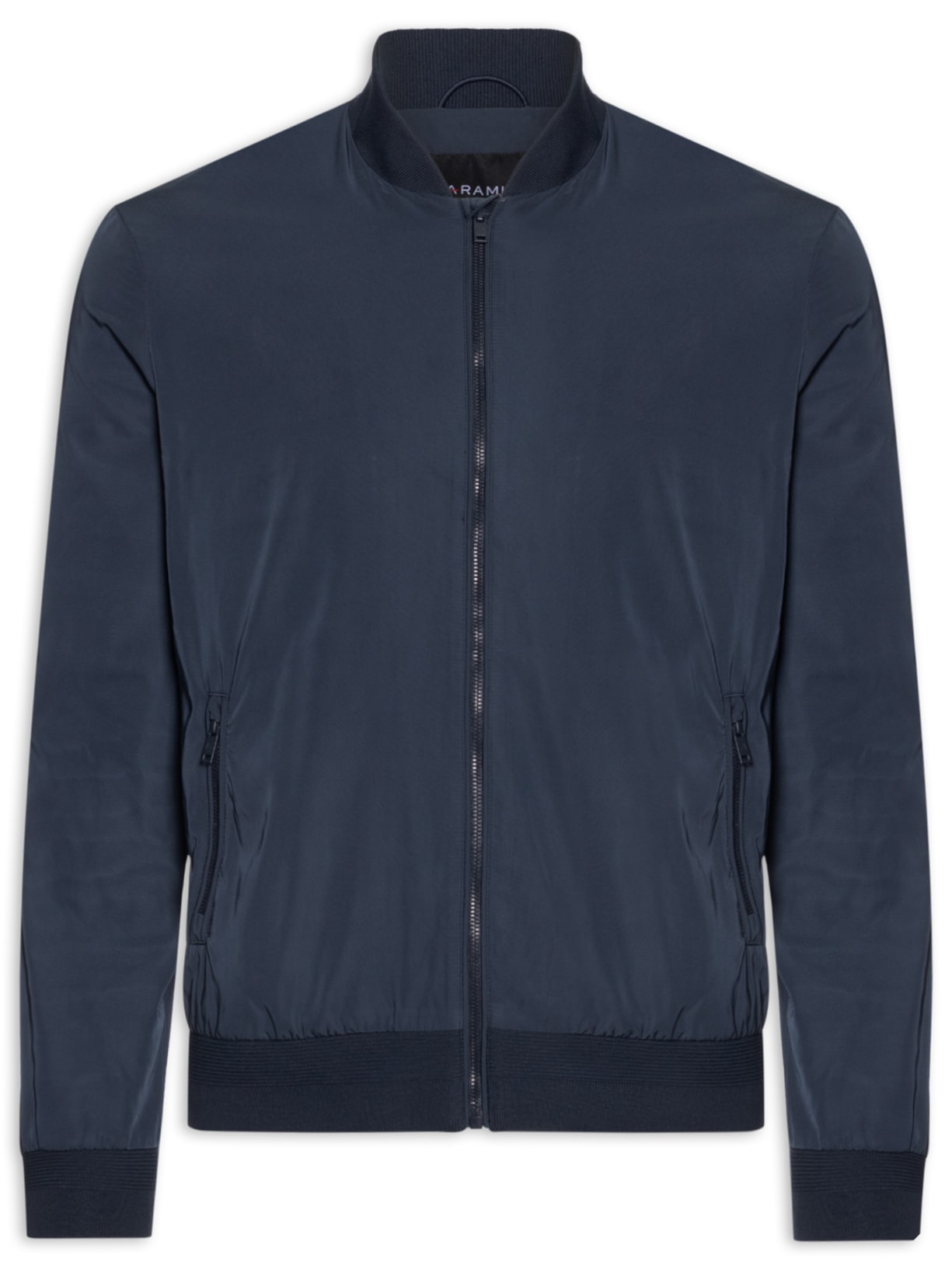 Jaqueta Bomber Masculina Nylon Liquid Repeler Azul Aramis
