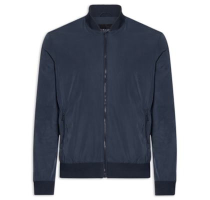 Jaqueta Bomber Masculina Nylon Liquid Repeler - Azul