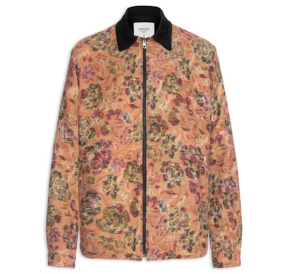 Jaqueta Bomber Masculina Velvet Roseira - Vermelho