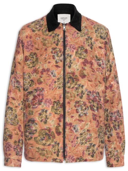 Jaqueta Bomber Masculina Velvet Roseira - Vermelho
