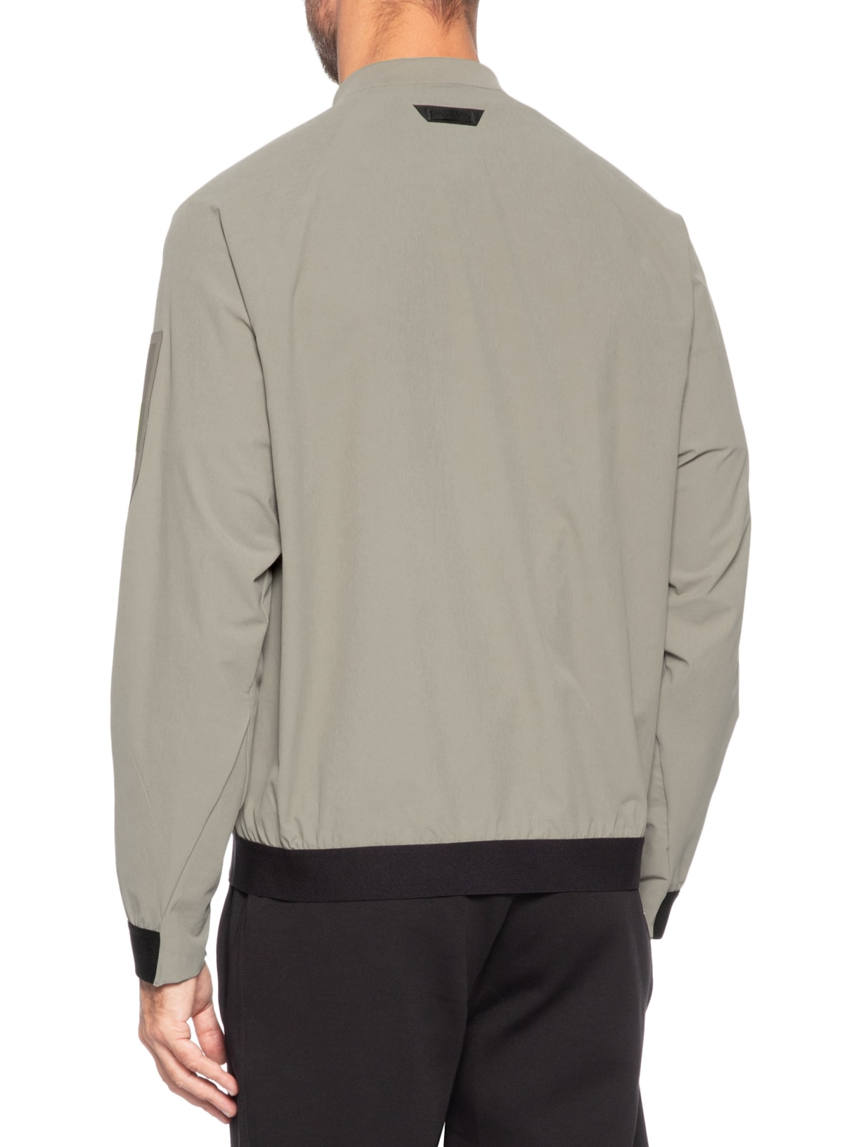 Jaqueta Corta Vento Masculina OW Globe Hexa BC Bege Boss