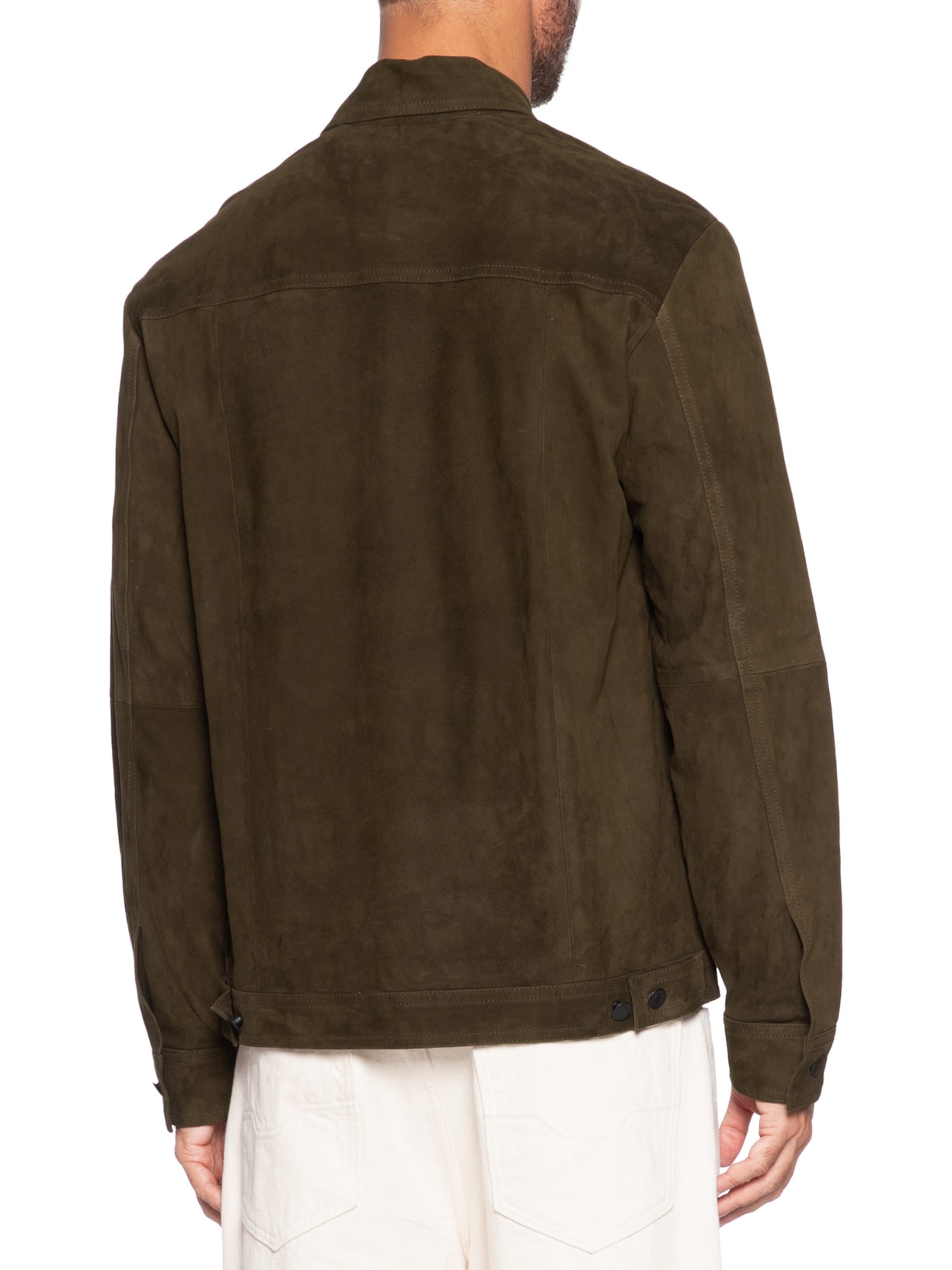 Jaqueta De Couro Masculina Over Leather – Marrom Osklen