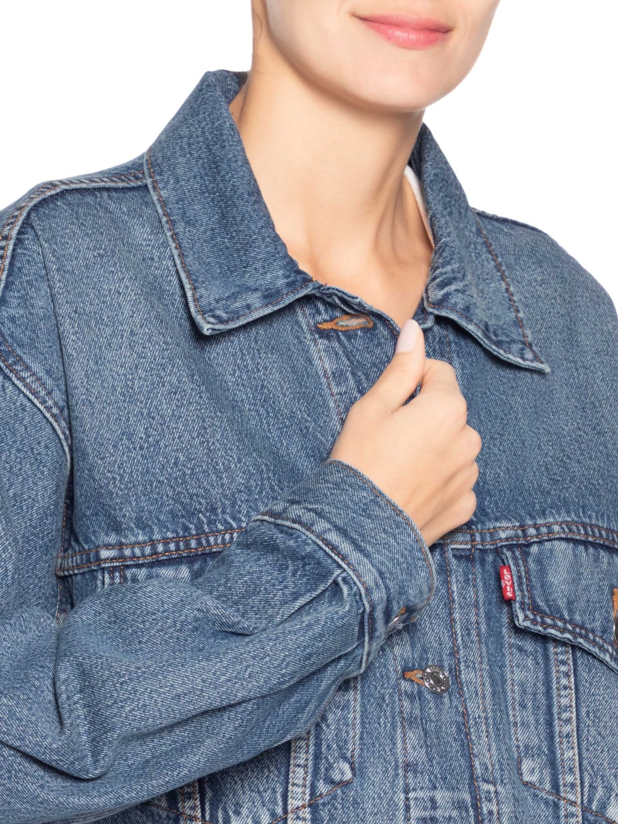 Jaqueta Feminina 90S Trucker Azul  Levi's