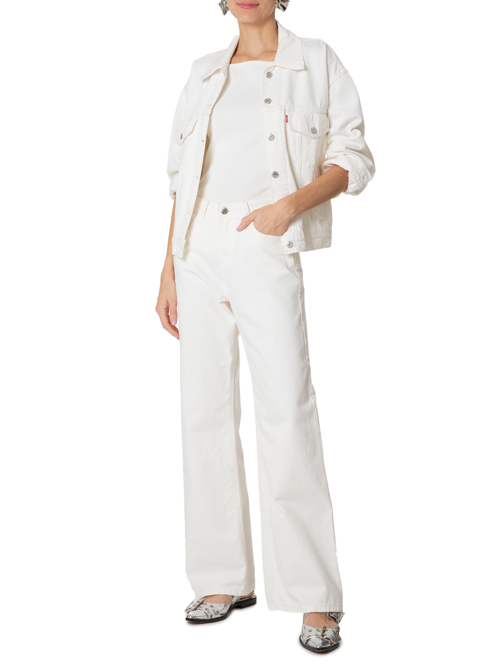 Levi's - Jaqueta Feminina 90S Trucker - Off White