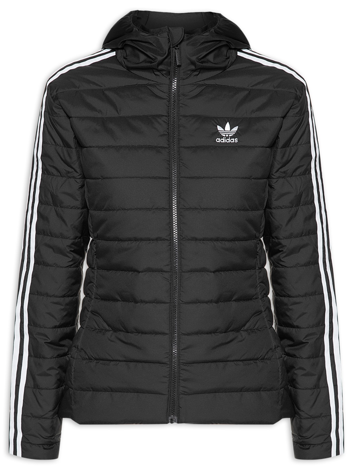 Jaqueta Feminina Adicolor Slim - Preto