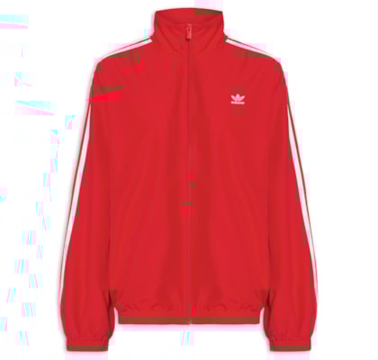 Jaqueta Feminina Adilenium Oversized - Vermelho