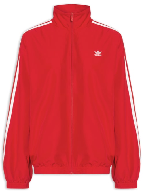 Jaqueta Feminina Adilenium Oversized - Vermelho
