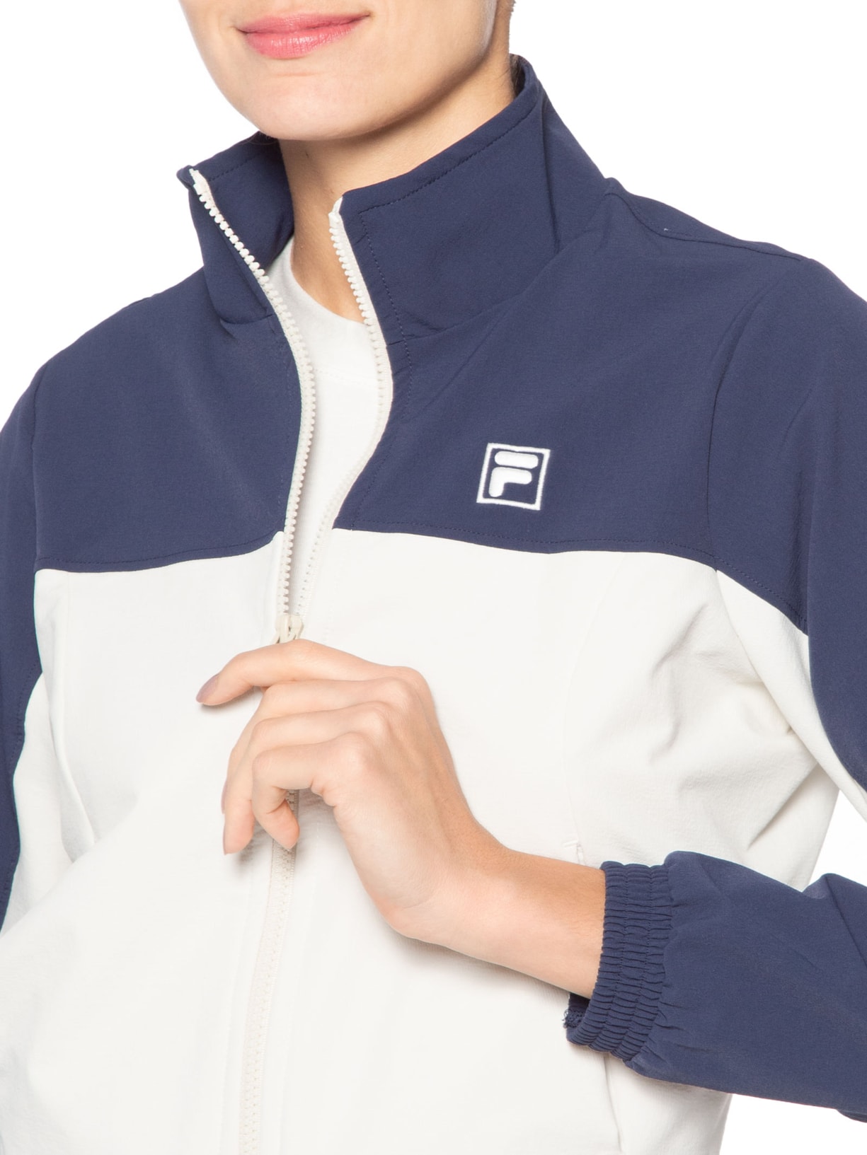 Jaqueta Feminina Ag Branco Fila