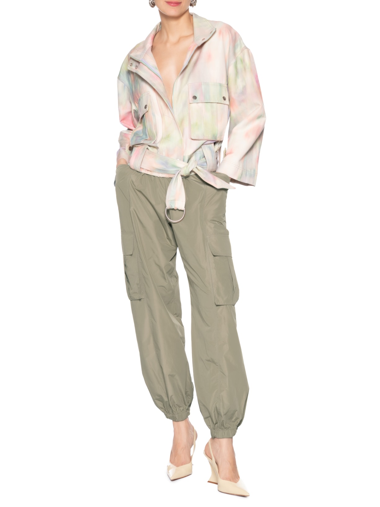 Jaqueta Feminina Alfaiataria Ikat Jack Verde Nk