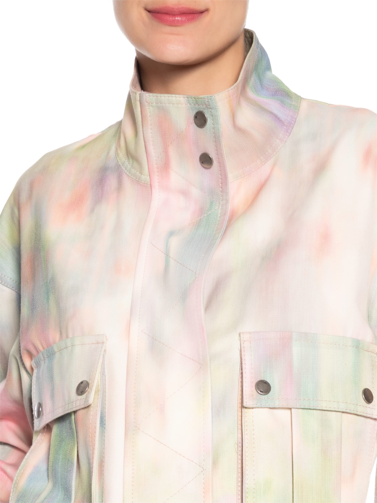 Jaqueta Feminina Alfaiataria Ikat Jack Verde Nk