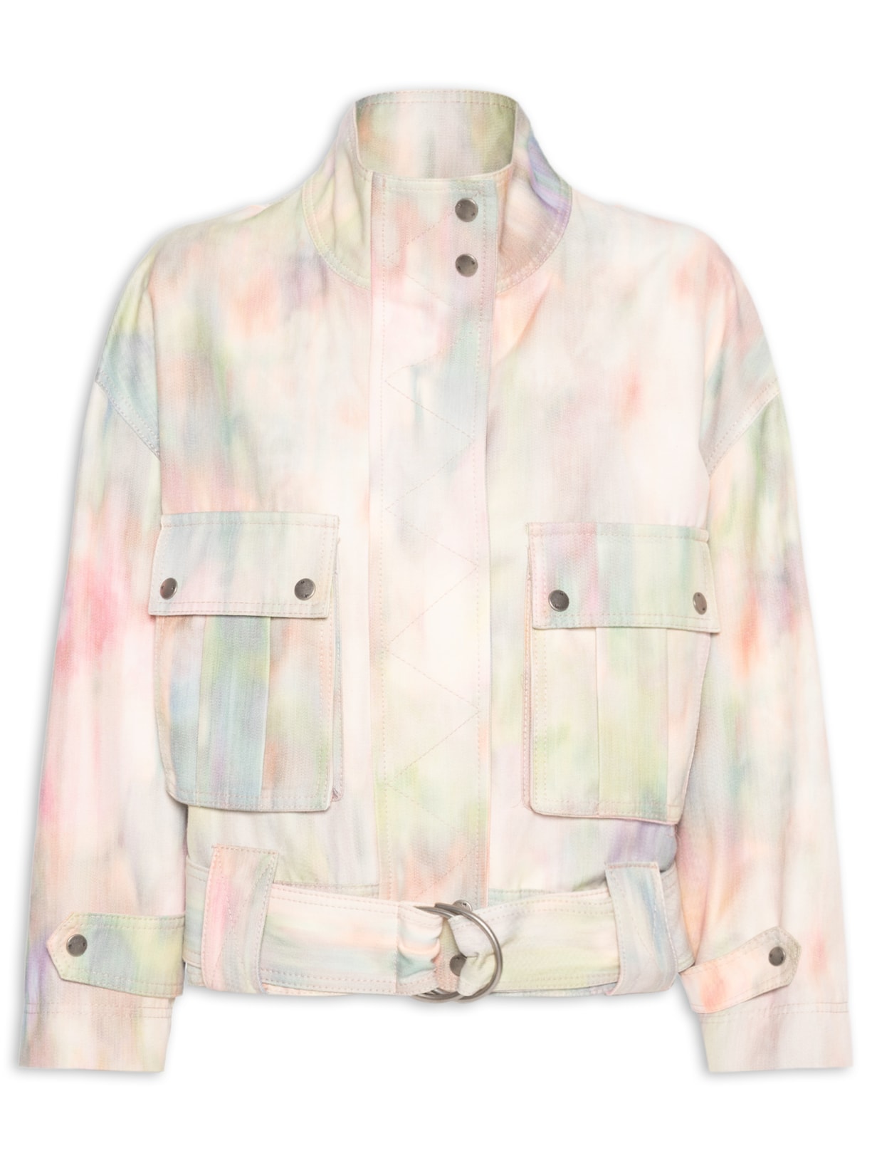 Jaqueta Feminina Alfaiataria Ikat Jack Verde Nk