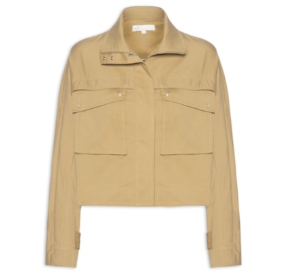 Jaqueta Feminina Alfaiataria Remo Rafa - Bege