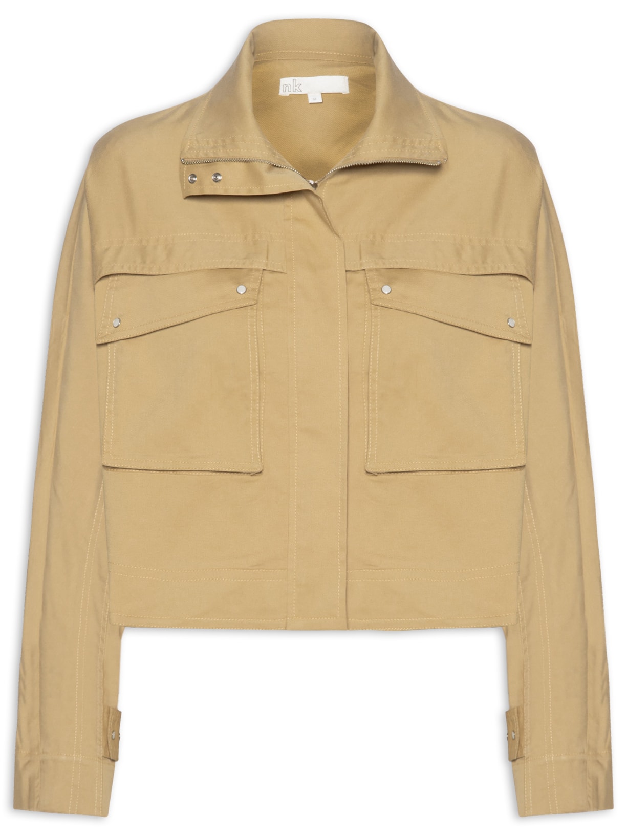 Jaqueta Feminina Alfaiataria Remo Rafa - Bege