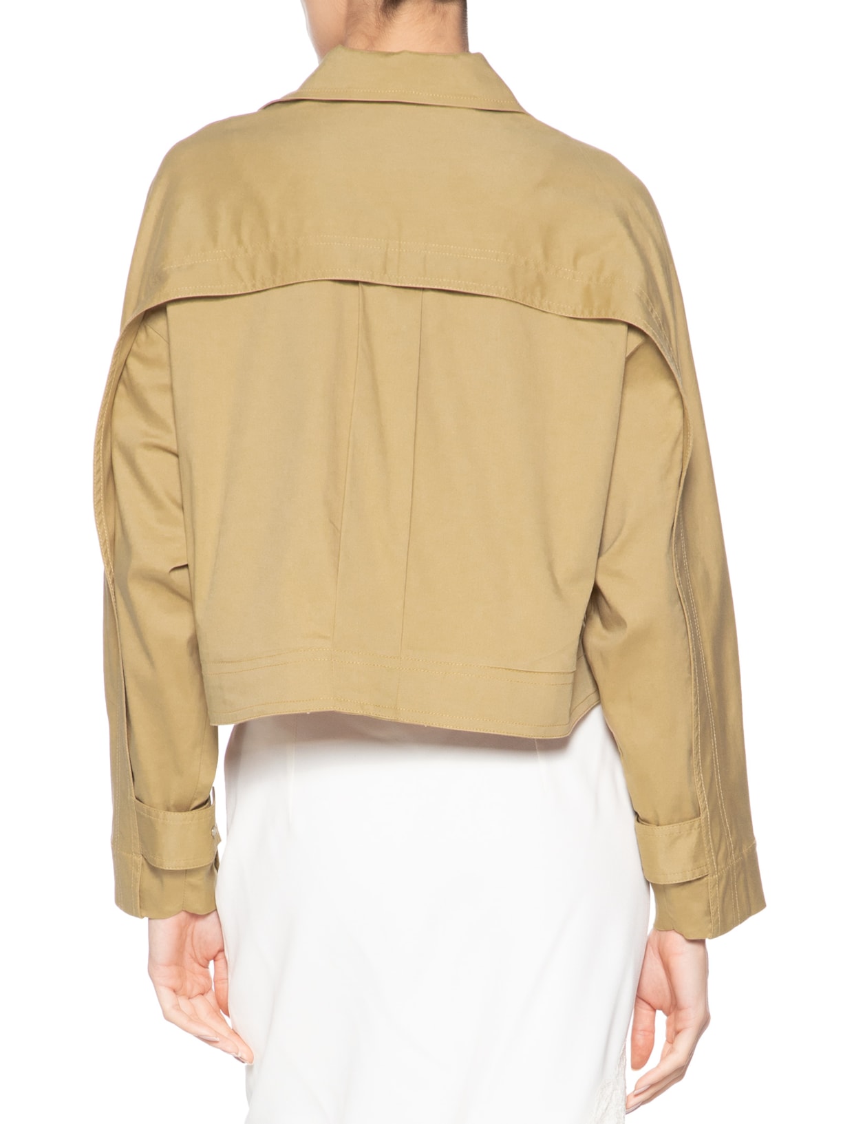 Jaqueta Feminina Alfaiataria Remo Rafa Bege Nk