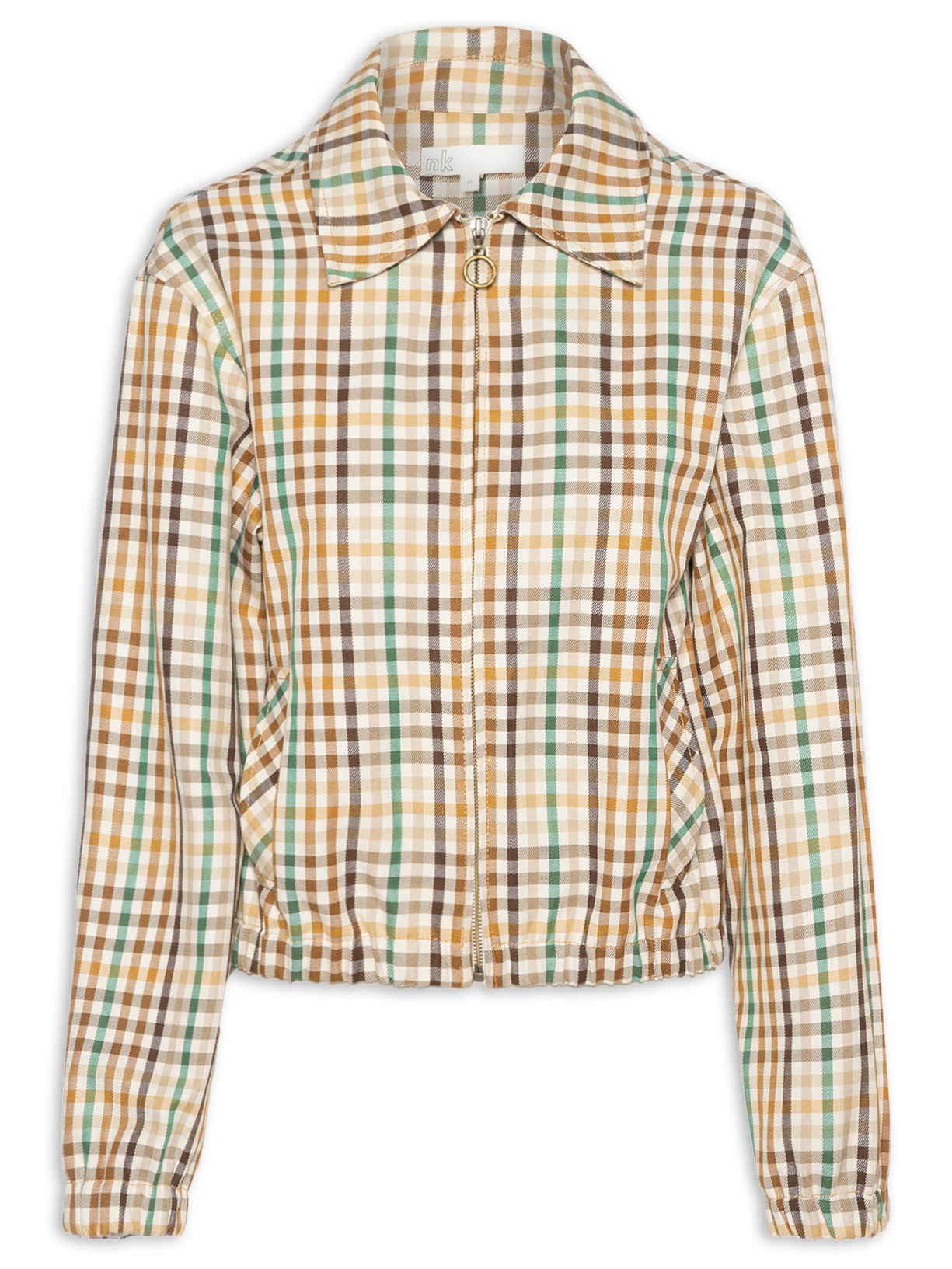 Jaqueta Feminina Alfaiataria Warp Dina - Bege