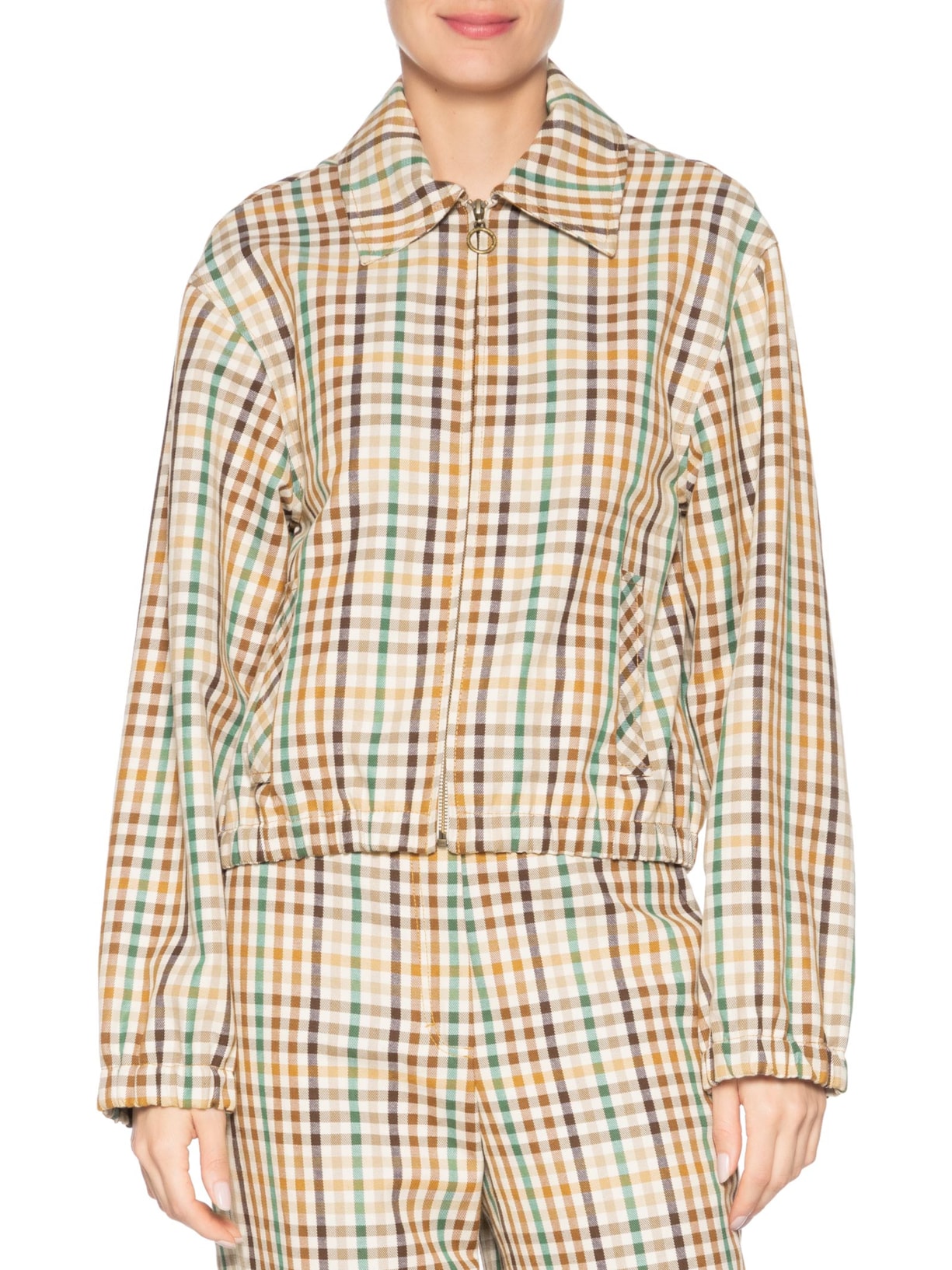 Jaqueta Feminina Alfaiataria Warp Dina Bege Nk