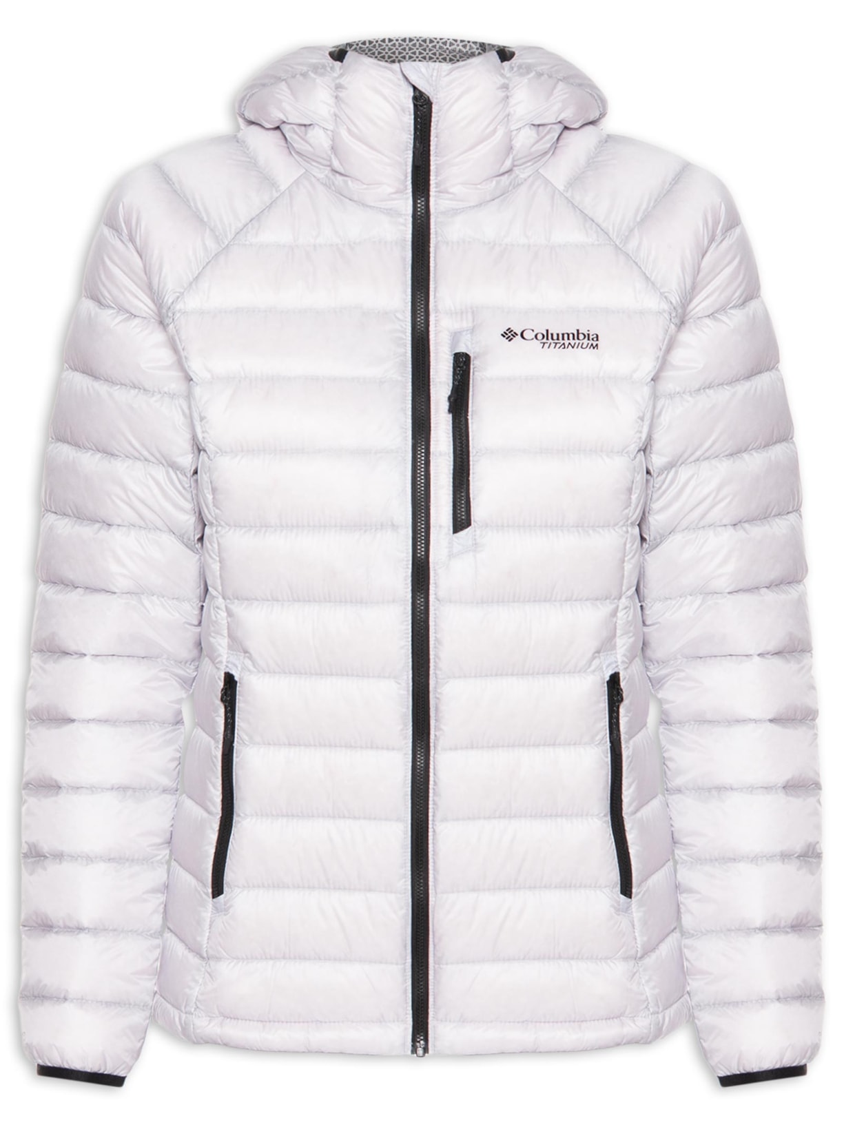 Jaqueta Feminina Arctic Crest™ Down Hood Roxo Columbia