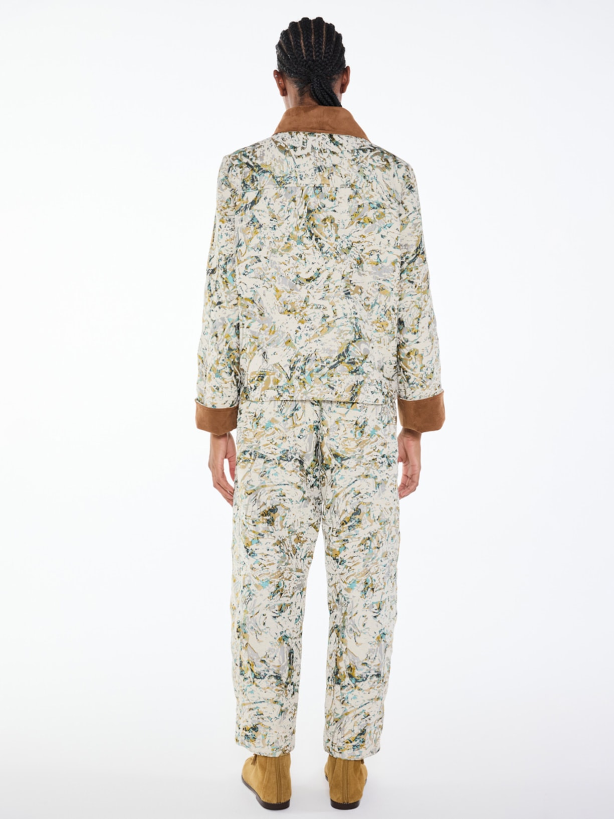 Jaqueta Feminina Artsy I26 Verde Mixed