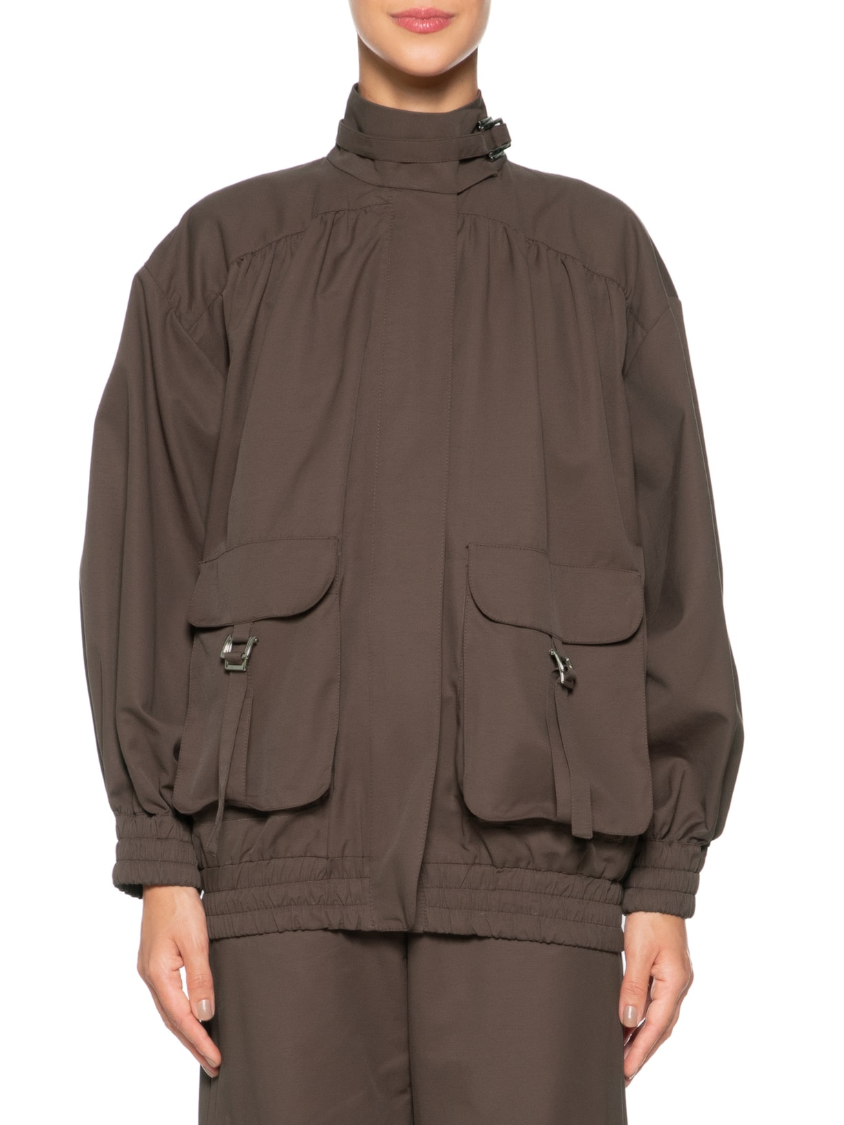 Jaqueta Feminina Audrey Marrom Nxt Lvl