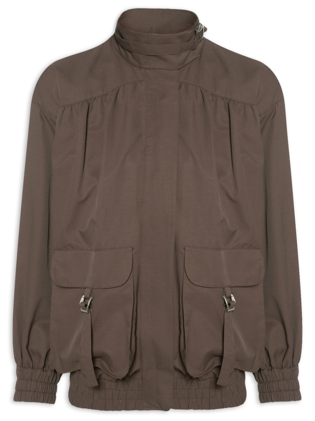 Jaqueta Feminina Audrey Marrom Nxt Lvl