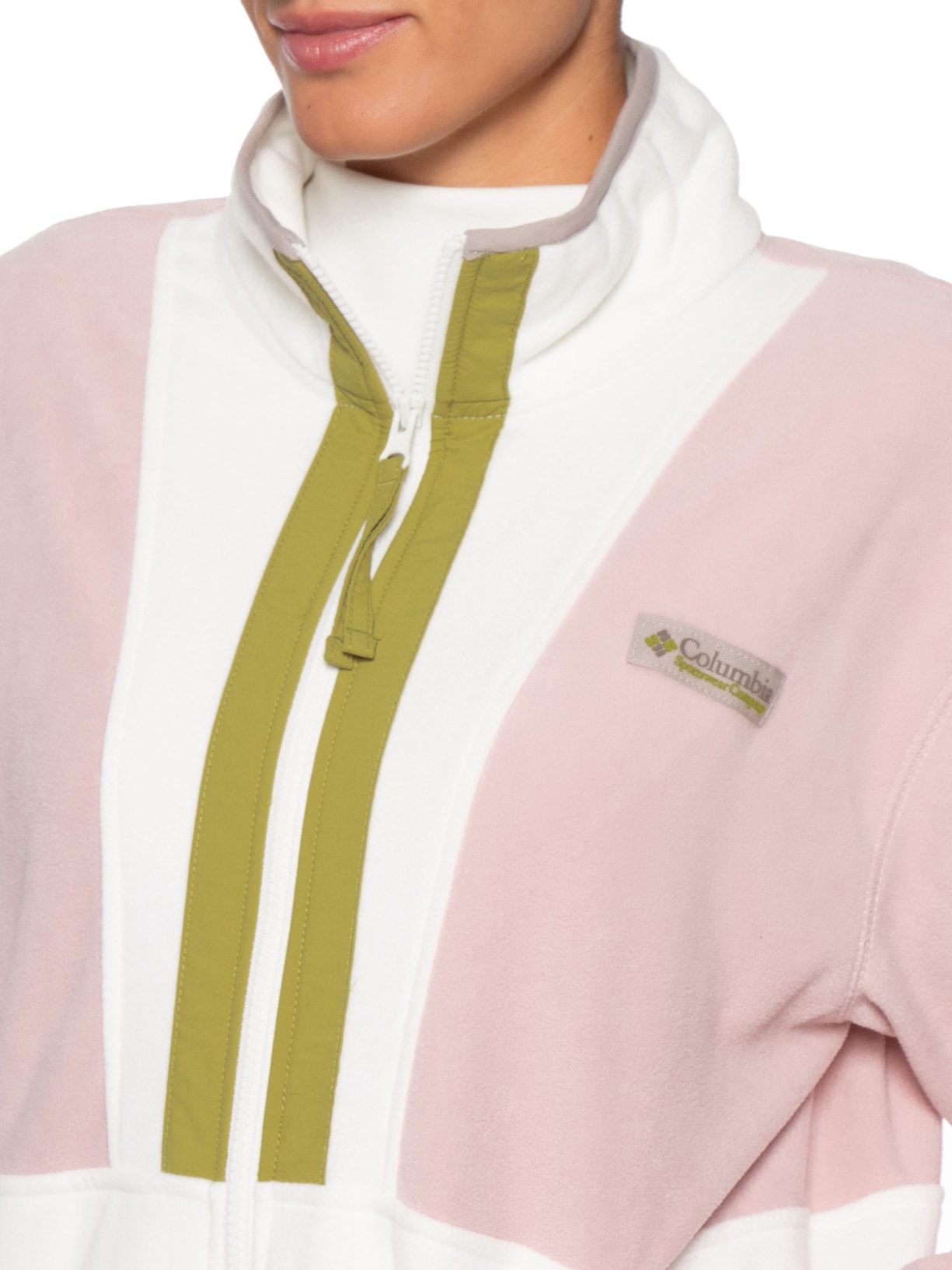 Jaqueta Feminina Backbowl™ II Full Zip – Rosa Columbia