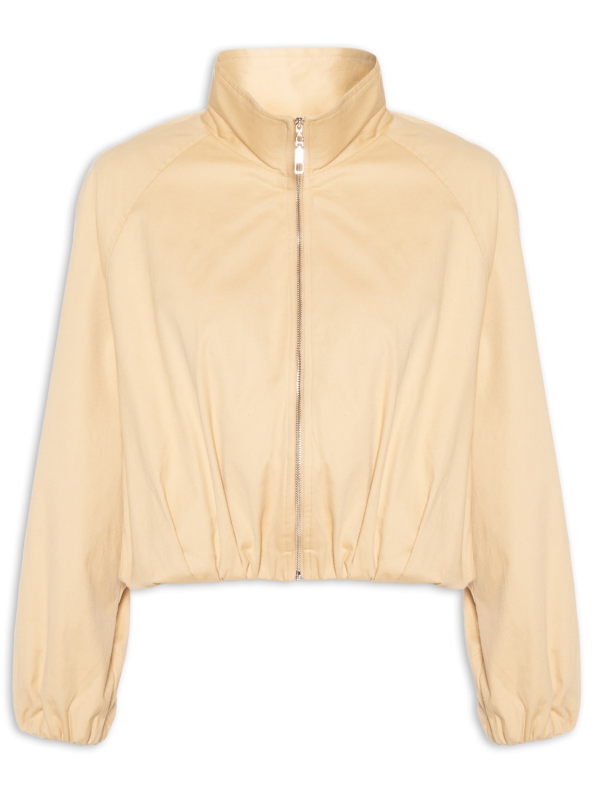 Jaqueta Feminina Balone Amarelo Animale Jeans